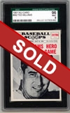 1961 Nu-Card Scoops Ted Williams