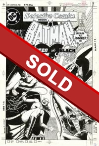 Brian Bolland - Detective Comics #559 Cover Original Art