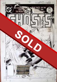 Luis Dominguez: Original Cover Art to Ghosts #54