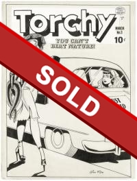 Gil Fox: Torchy #3 Original Cover Art