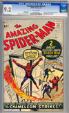 Amazing Spider-Man #1CGC 9.2 ow