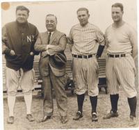 Babe Ruth & Lou Gehrig Original 1930s Photo