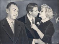 Marilyn Monroe and Joe Dimaggio Vintage Photo