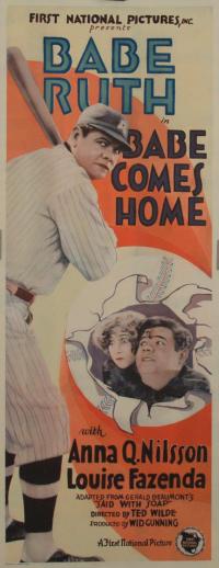 Babe Comes Home Rare Insert Poster
